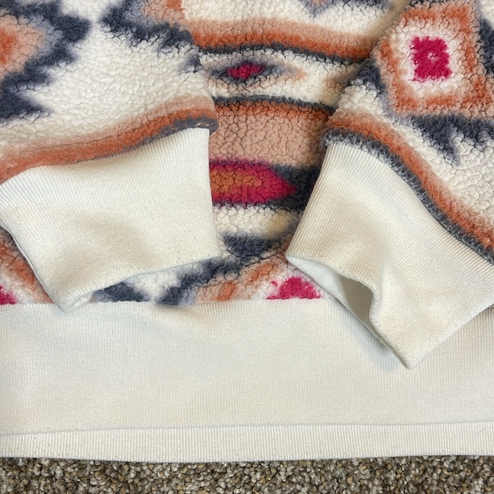 Abercrombie kids Sherpa Aztec half zip - Picture 7 of 7